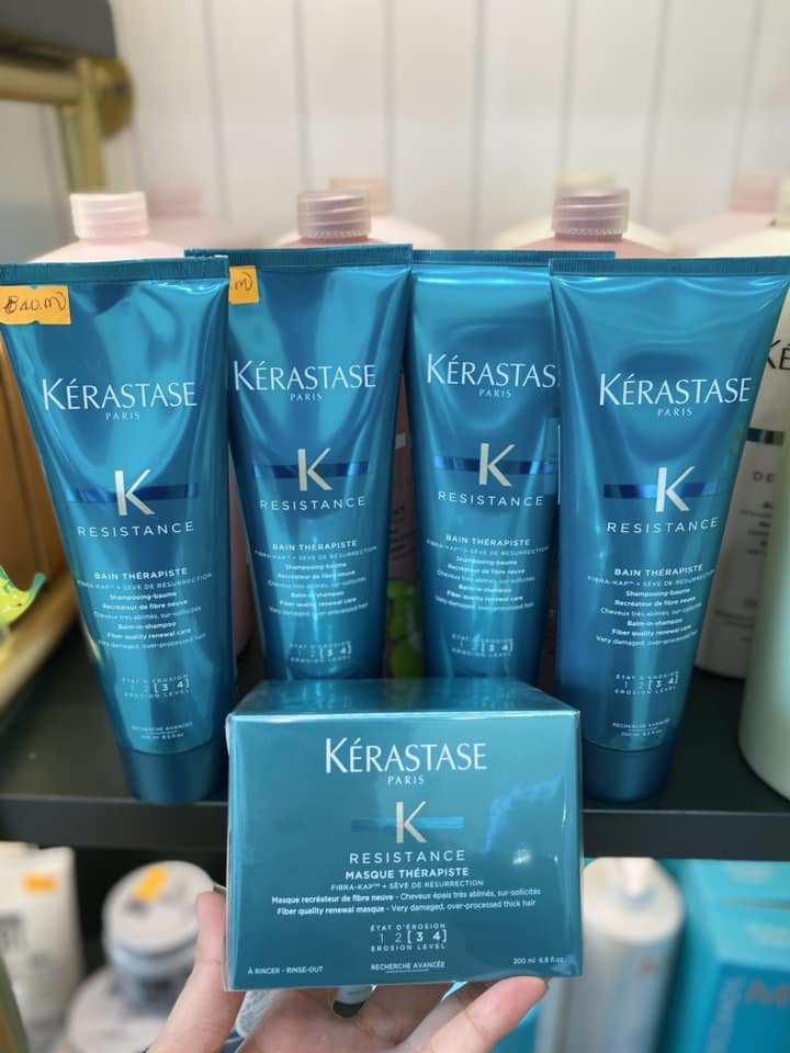 Dầu hấp tóc Kerastase Resistance Masque Therapiste 200ml