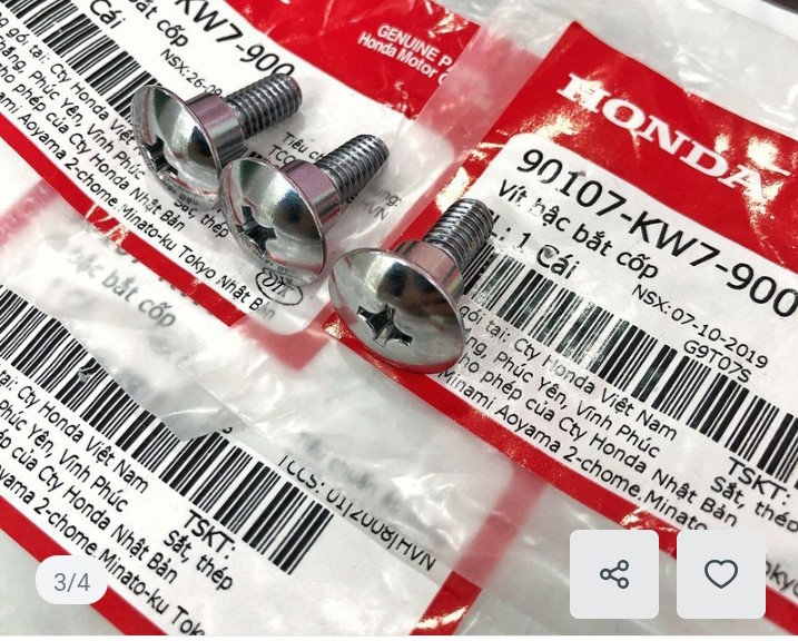 [HCM]Ốc cốp Wave Thái 110 zin chính hãng