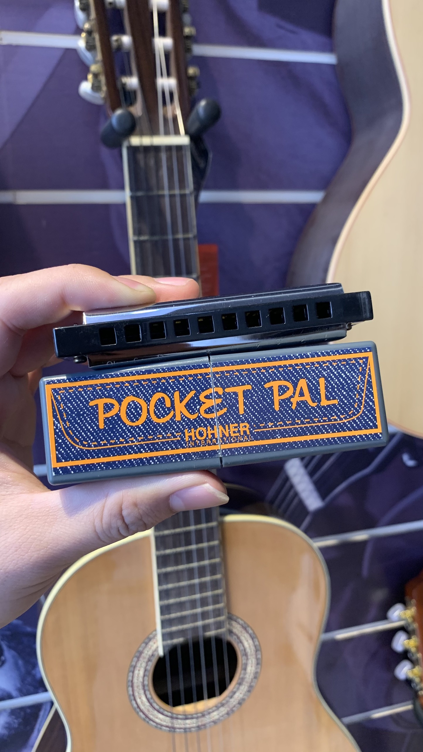 Kèn Harmonica Diatonic Hohner Pocket Pal M59501 10 lỗ chính hãng -Phân Phối Nhạc Cụ Phụ Kiện Chính Hãng SolG