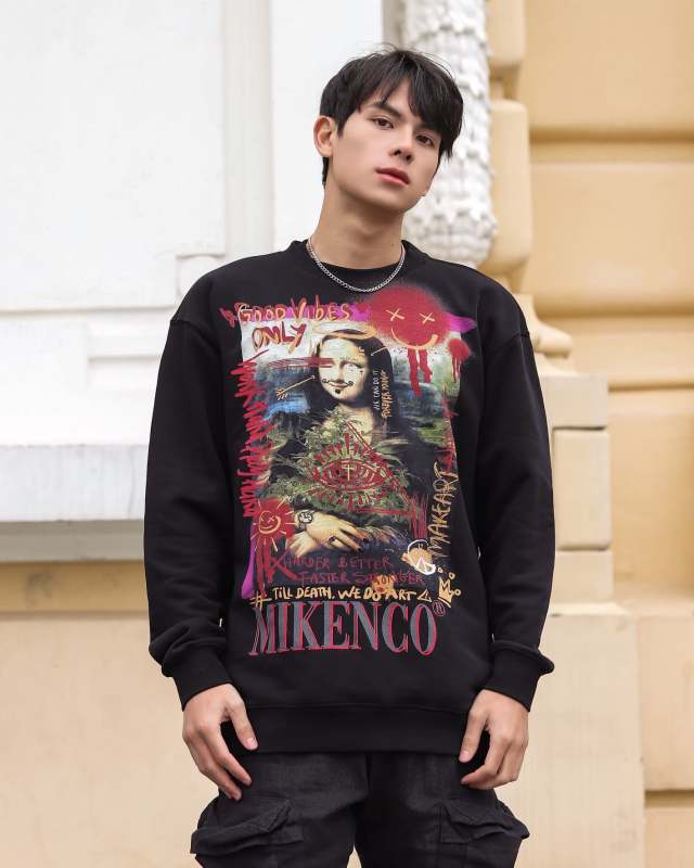 Áo nỉ MIKENCO Mona lisa sweater AR