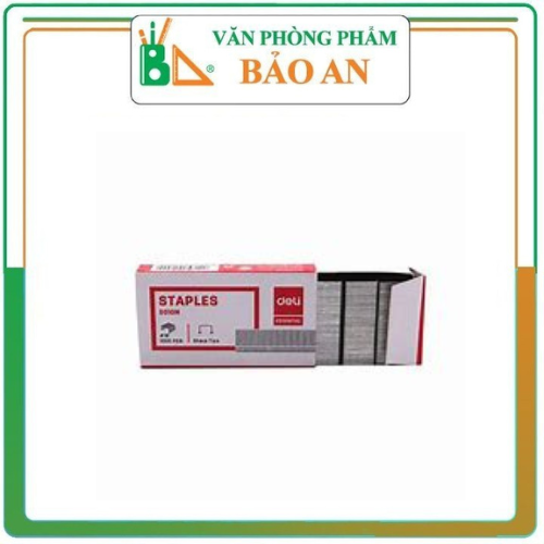 COMBO 3 hộp ghim số 10 Deli E0010N ,phù hợp cho văn phòng , trường học.