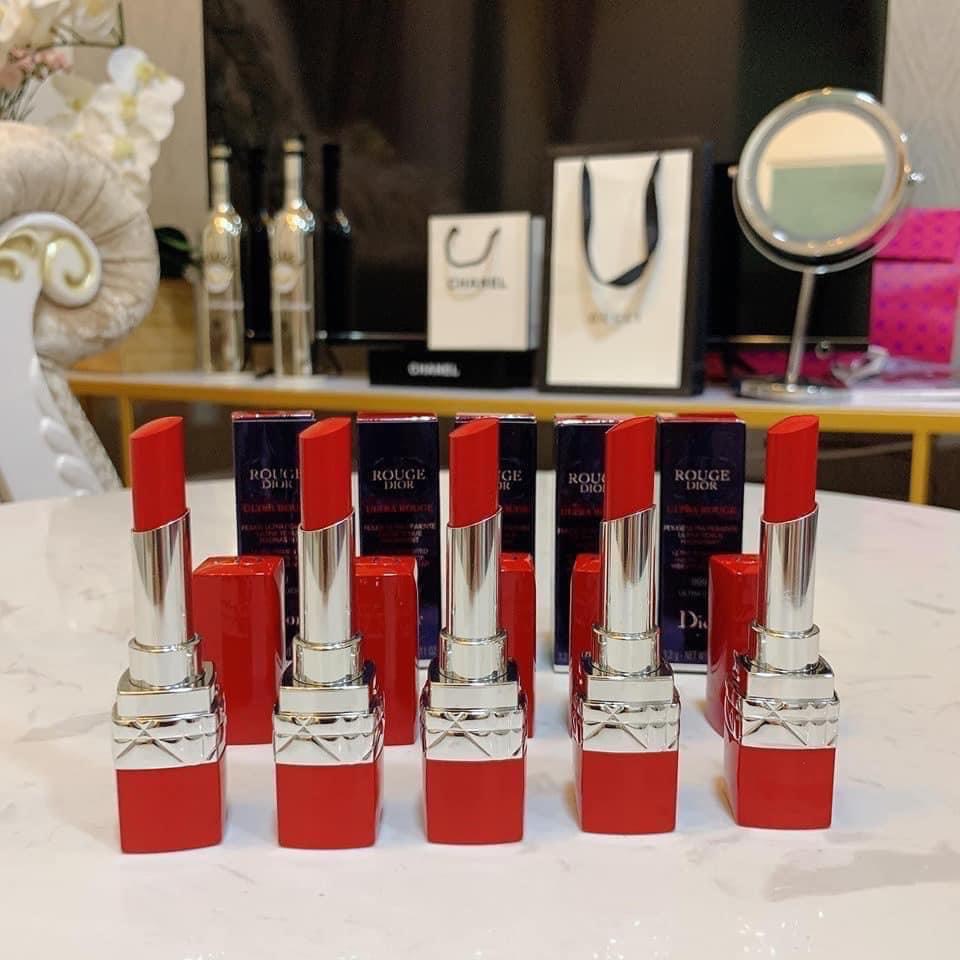 Dior Ultra Rouge 999 - Son (Vỏ Đỏ)