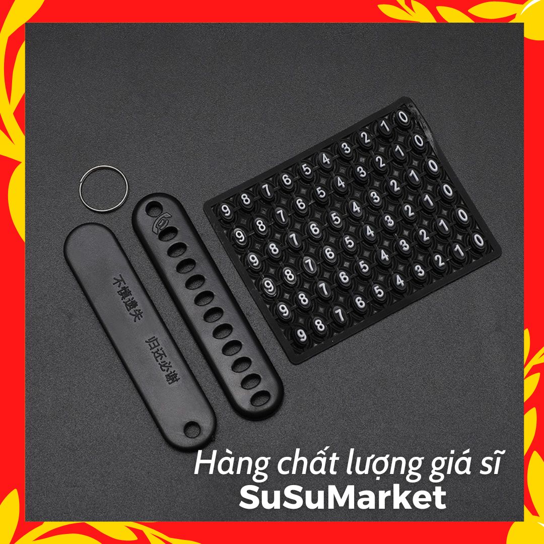 BỘ MÓC KHOÁ DÂY DA KÈM SỐ ĐIỆN THOẠI [CHỐNG THẤT LẠC]
