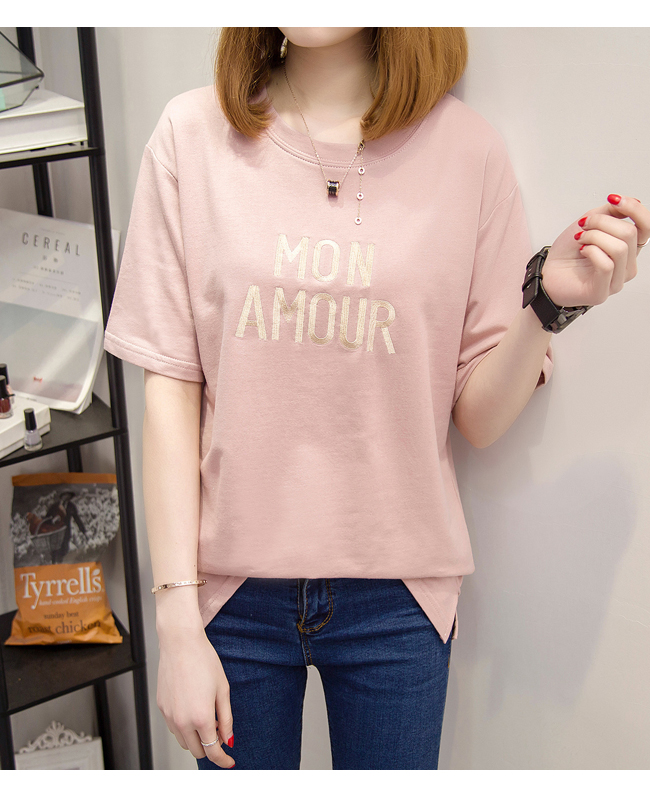Áo thun nữ mon amour thời trang
