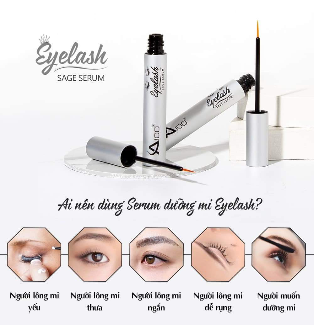 Serum dưỡng dài,dày mi không cay mắt Eyelash