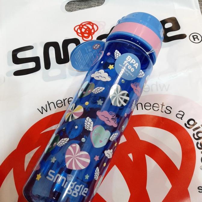 Chai Smiggle. Bình Nước Trẻ Em Miễn Phí Bpa