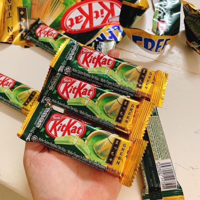 Bánh Kitkat socola,Matcha/Milo (thanh)