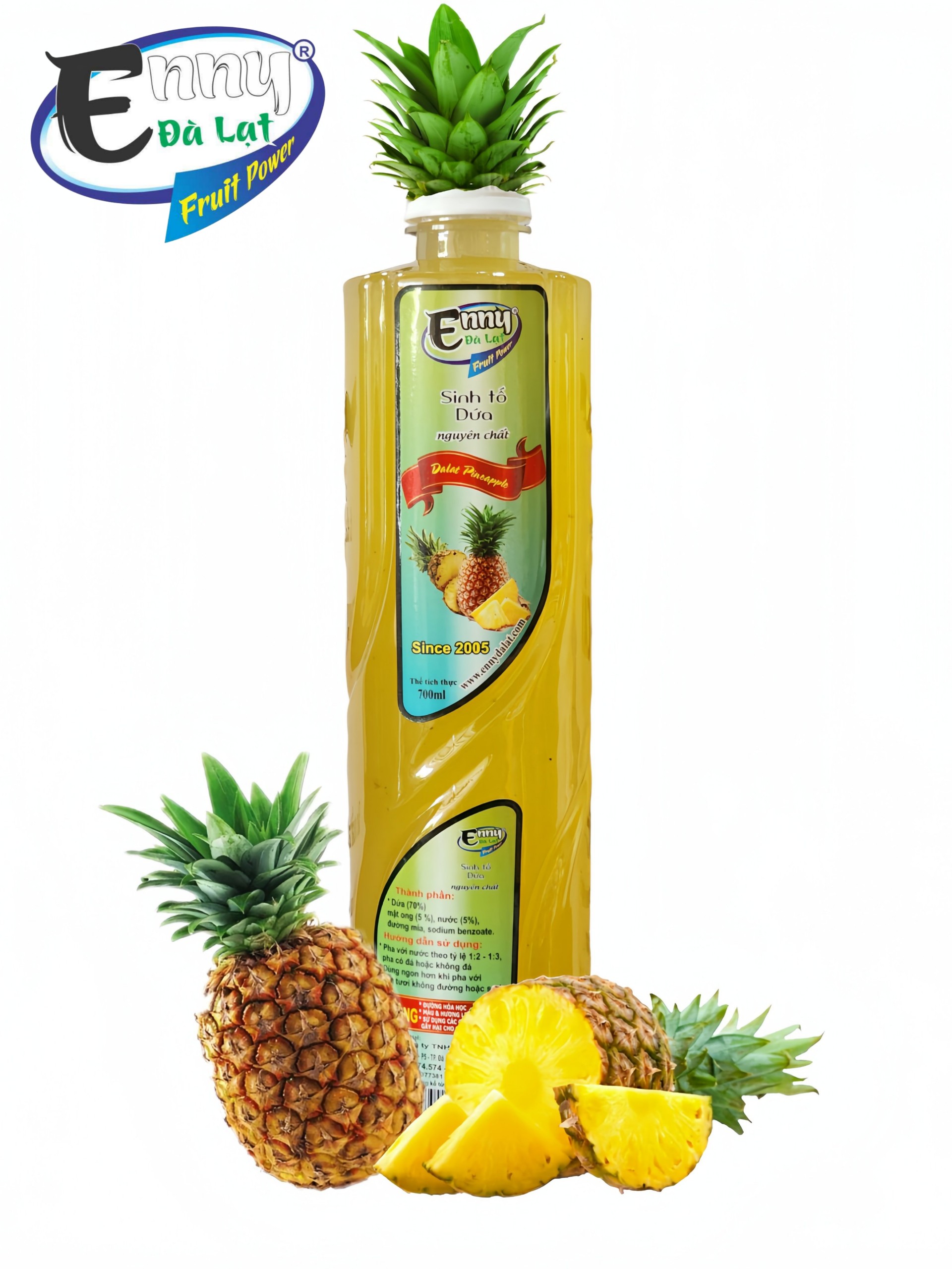 Sinh tố Dứa 700ml - ENNY Đà Lạt