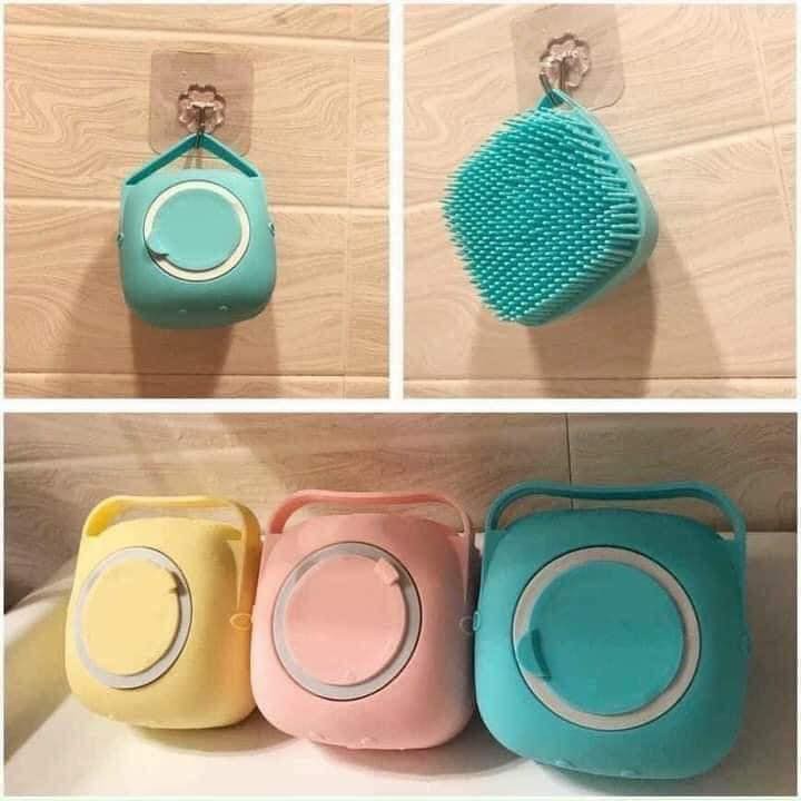 [ Phòng Tắm ] BÔNG TẮM SILICON TẠO BỌT 3 In 1. ĐTVM
