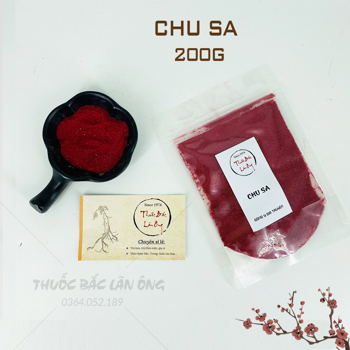 Đá Chu Sa 200g