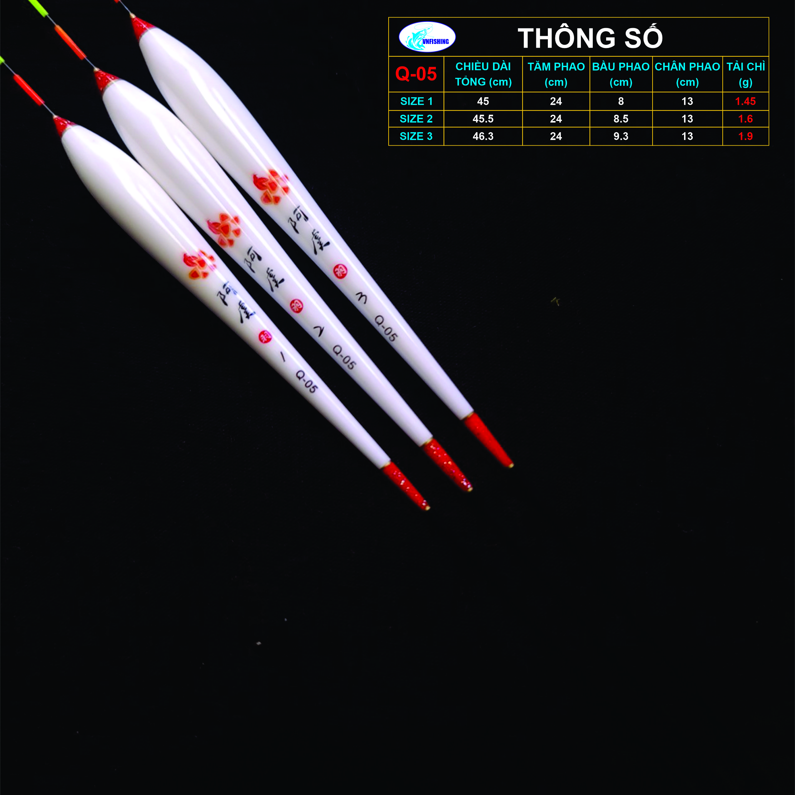 PHAO CÂU ĐÀI LÔNG CÔNG NƯỚC SÂU Q-05
