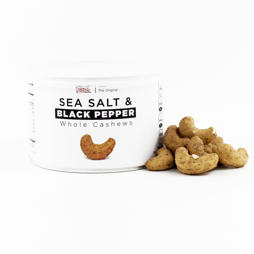 Hạt Điều Tiêu Đen Kaz- Black Pepper Roasted Cashews