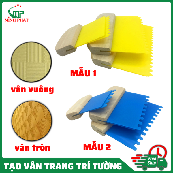 Dụng Cụ Tạo Vân Trang Trí Tường Minh Phát