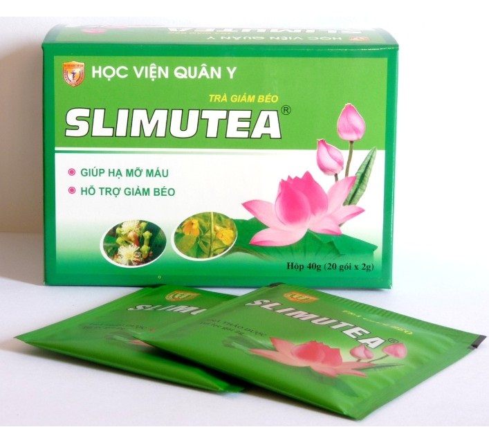 Trà giảm cân Slimutea HVQY (Hộp 20 gói)