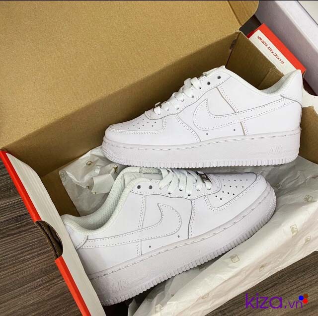 Giày Thể Thao AF1 Trắng Full, Giày sneaker 𝐅𝐨𝐫𝐜𝐞 Trắng...