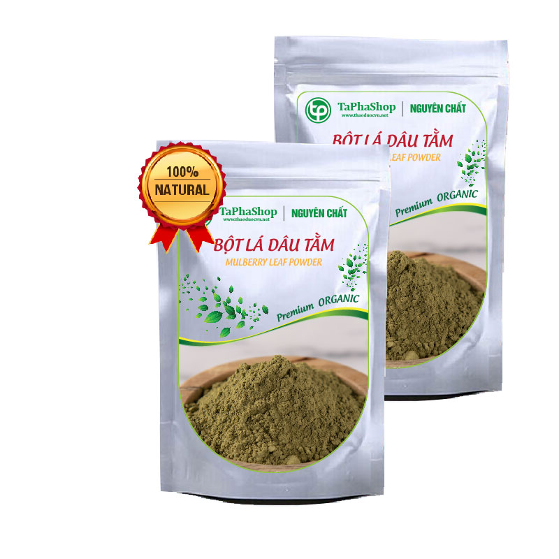 [Hàng mới về] Bột Lá Dâu Tằm Nguyên Chất 200g - Bột siêu mịn chất lượng cao
