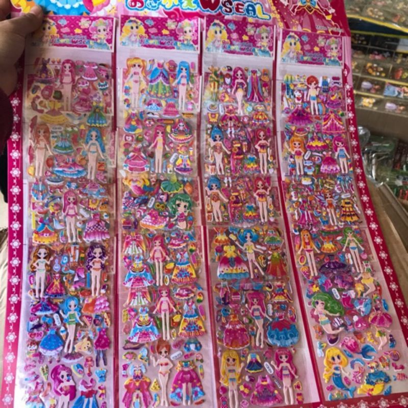 Sticker thời trang cho bé (nhỏ)