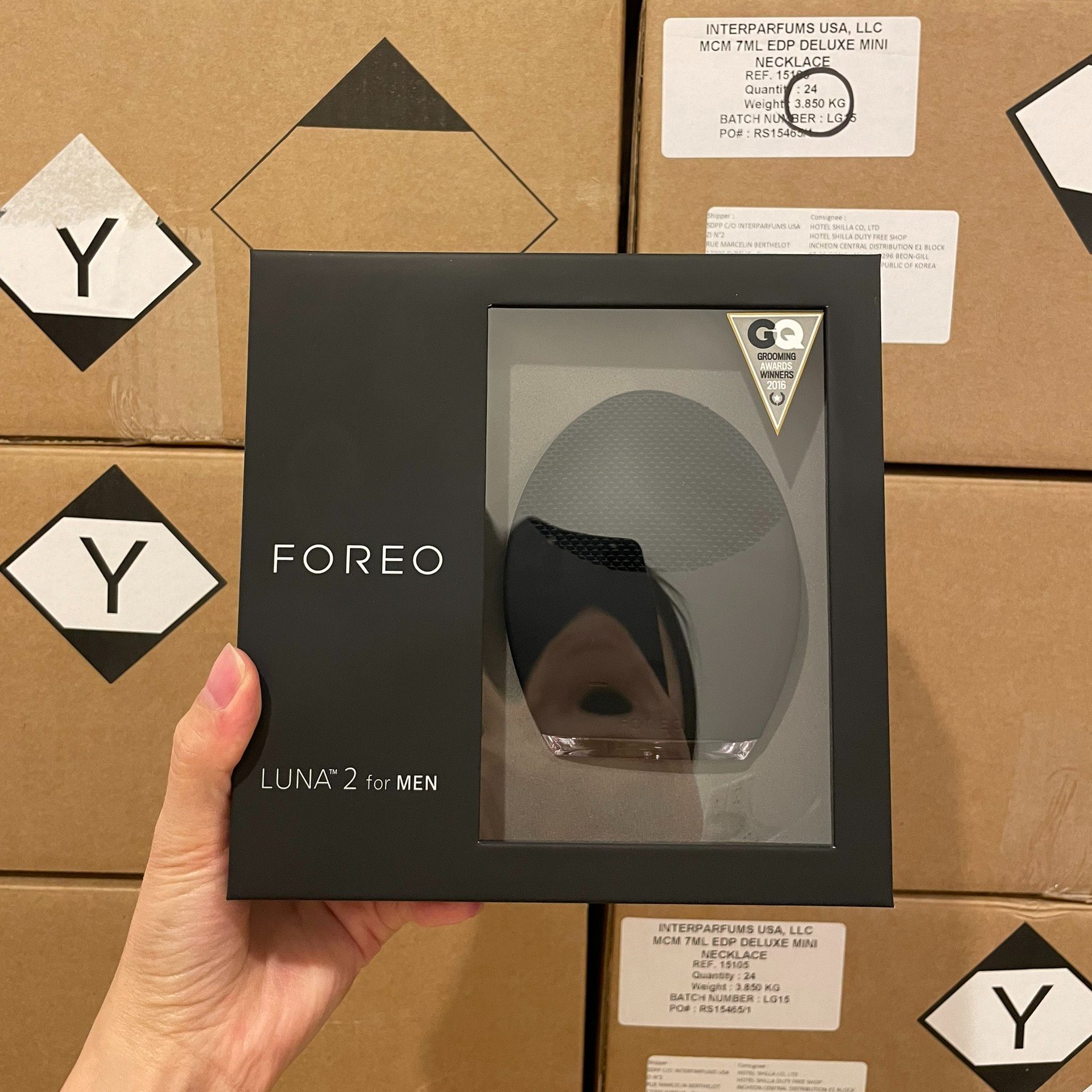 Sẵn - máy rửa mặt cho nam foreo luna 2 for men