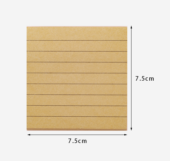 Note, Giấy Ghi Chú Hình Vuông 80 Tờ