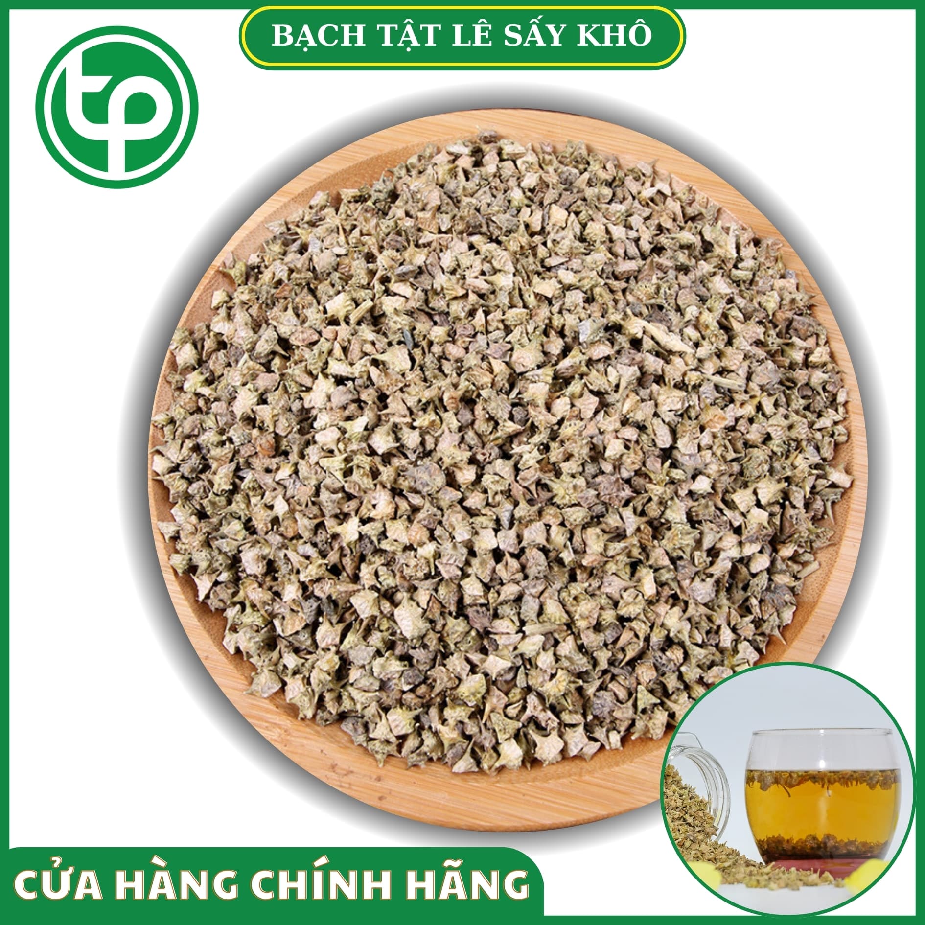 Bạch tật lê khô 500g - Thảo Dược Tấn Phát