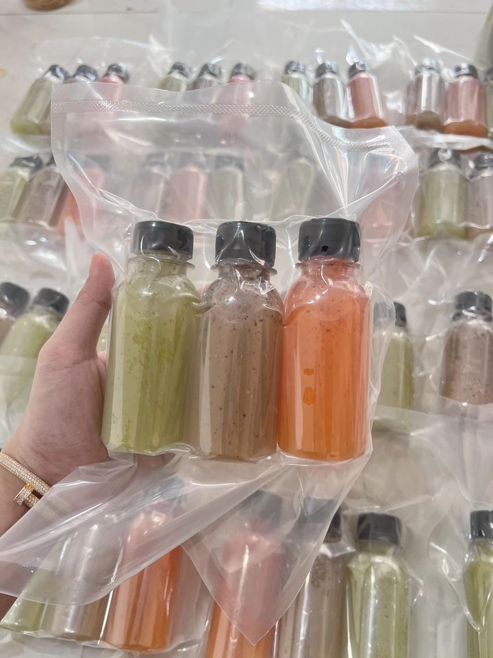 Set nước chấm hải sản 3 vị 3 chai mỗi chai 100ml