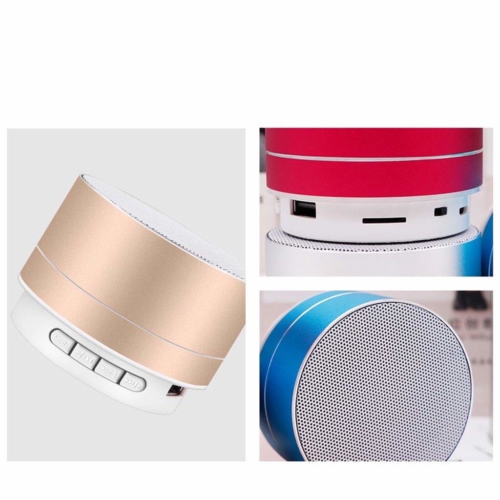 Loa bluetooth A10 mini vỏ nhôm