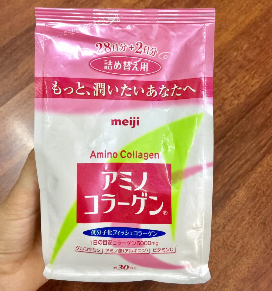 Bột Collagen Meiji Amino Nhật Bản