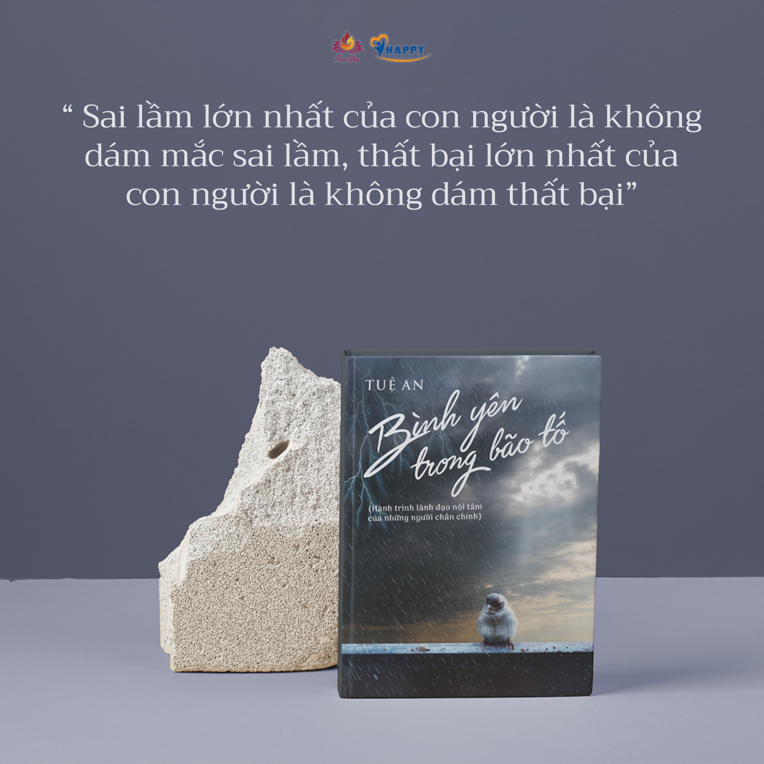 Sách Bình Yên Trong Bão Tố - Tuệ An