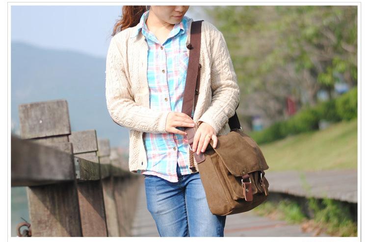[HCM]Túi máy ảnh vải canvas Muchuan