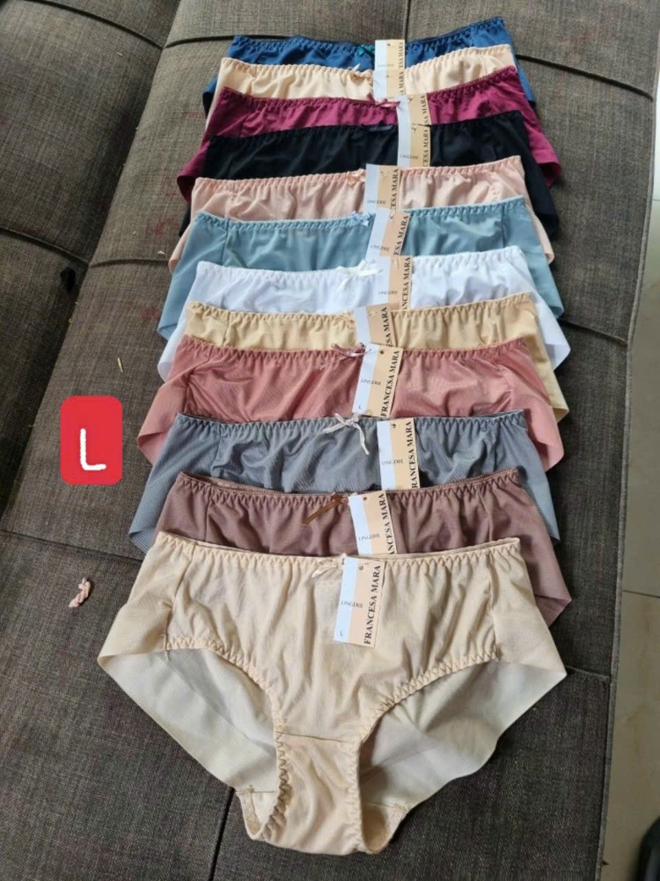 Combo 5Quần lót nữ giúp nâng mông Mark vải lụa Pháp