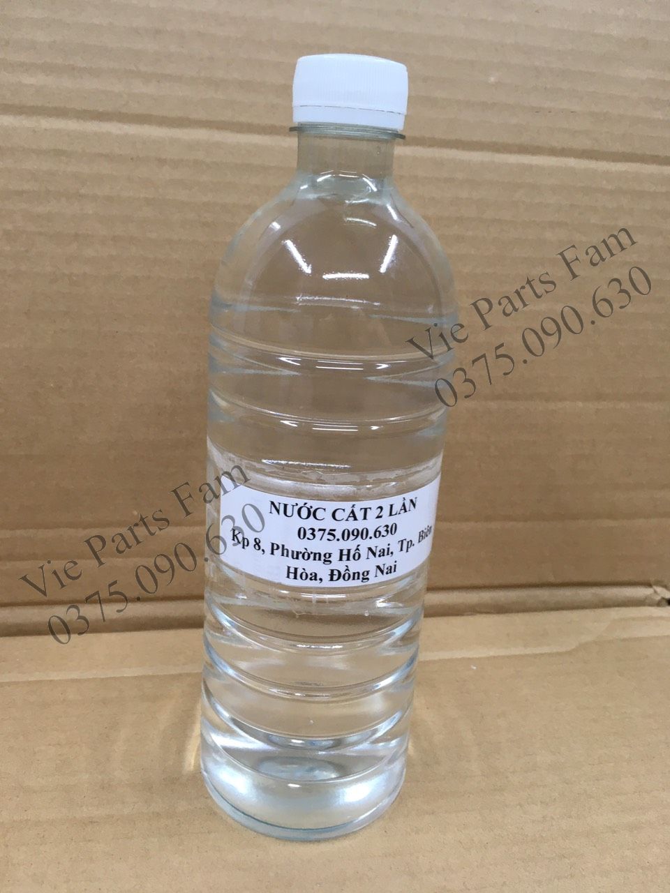 Nước cất 2 lần - Chai 1 lít (Giá tốt so với thị trường)