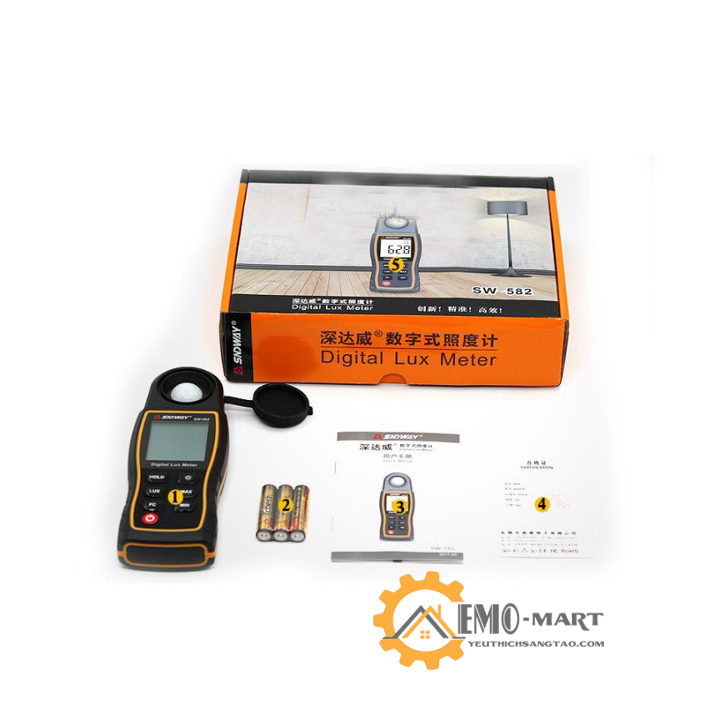 [FreeshipMAX] Máy đo cường độ ánh sáng SW-582