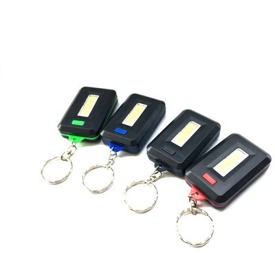 (tặng 3 pin ) Đèn pin kiêm móc khoá xài 3 pin tiểu 3 chế độ sáng loại vuông    - đèn pin siêu sáng - đèn pin cam tay - den pin - đèn bão