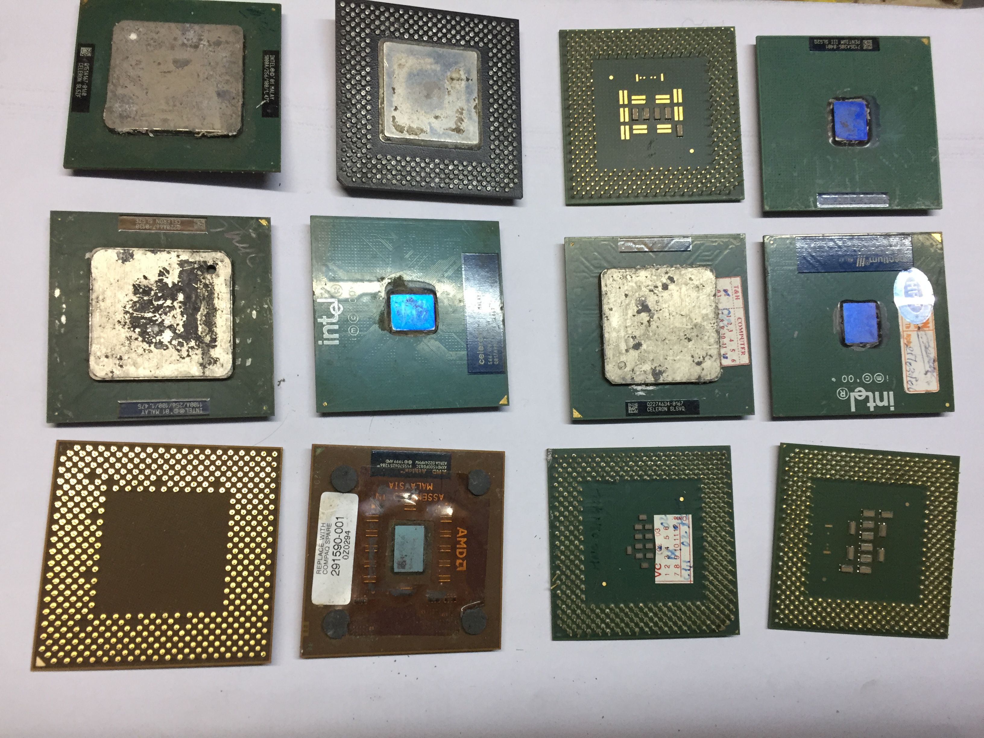 Bộ vi xử lý chip Intel Celeron Pentium3 Socket 370