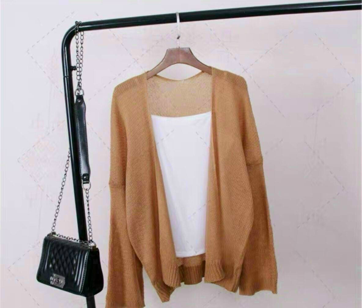 ÁO KHOÁC LEN MỎNG NHẸ NHÀNG PHỐI ĐỒ CỰC XINH NỮ TÍNH MC