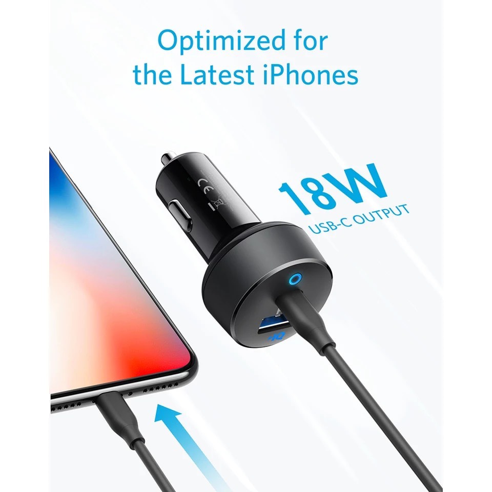 Tẩu sạc xe hơi Anker PowerDrive PD2