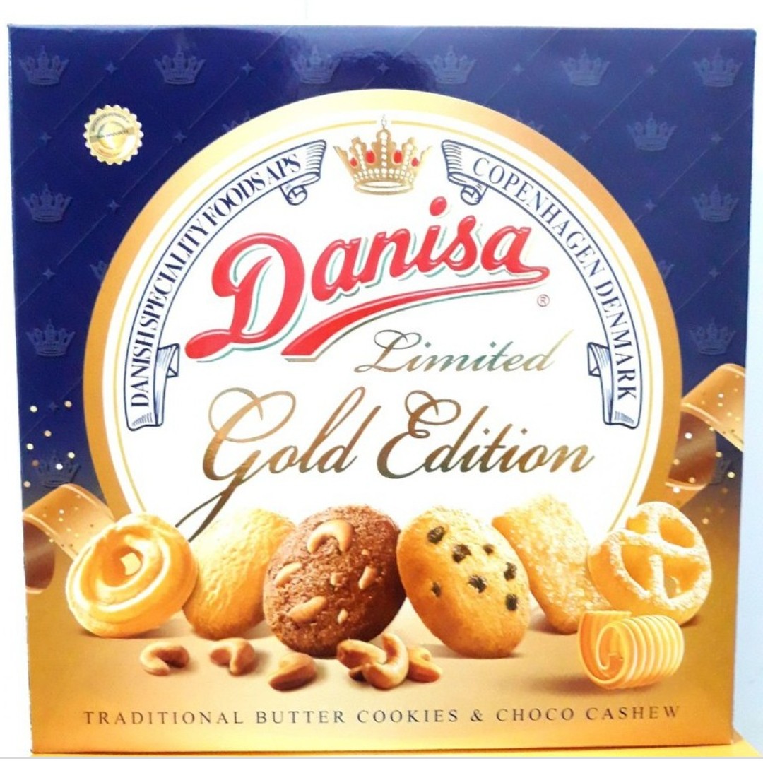 Bánh Quy Danisa Gold Edition 792G