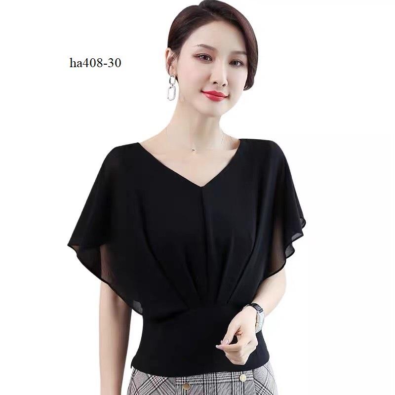 Ha408- áo thiết kế tay cánh dơi sang trọng