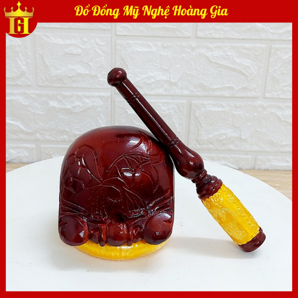 Mõ tụng kinh 3.5inch tương đương 10cm