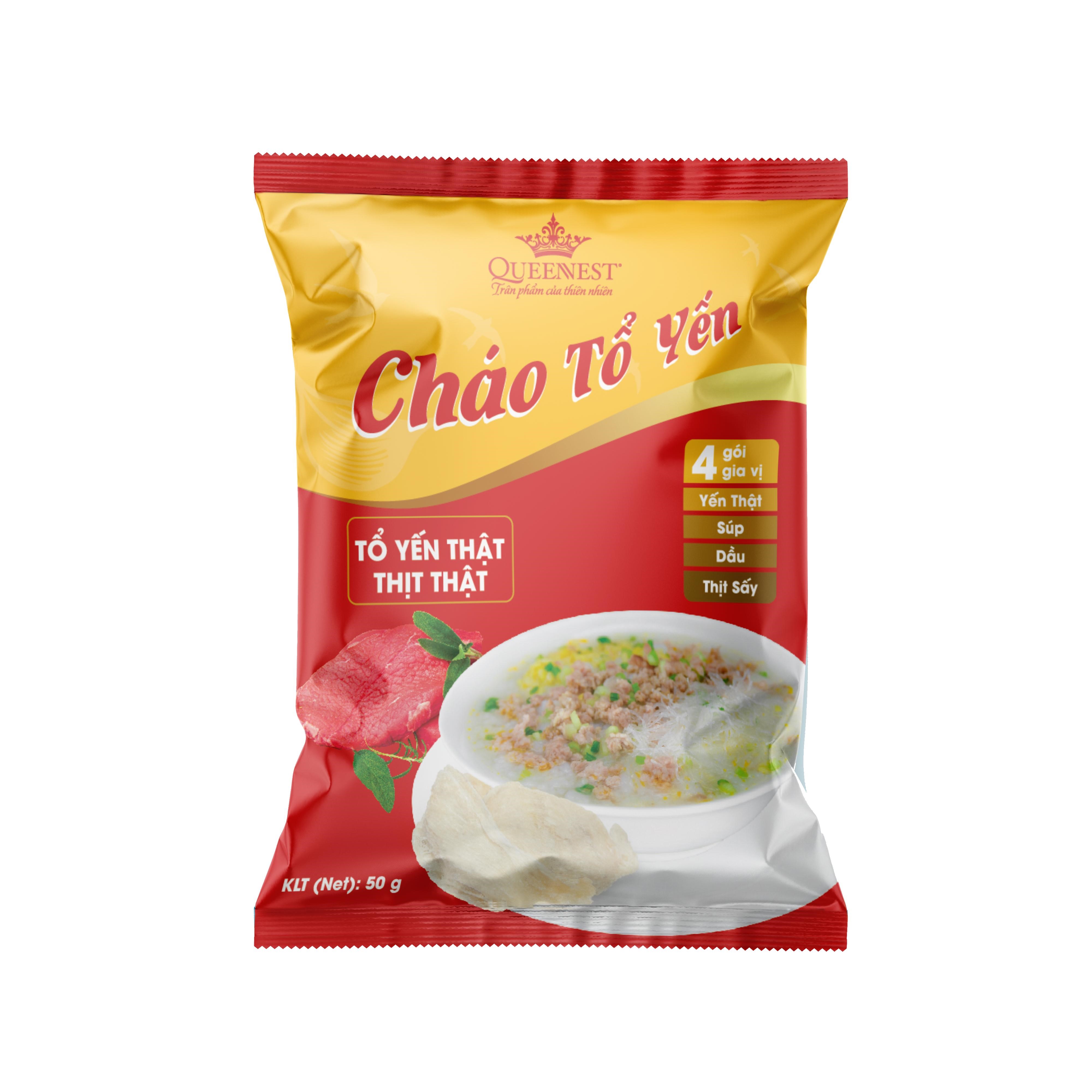 Combo 2 Gói Cháo Tổ Yến QUEENEST 50g