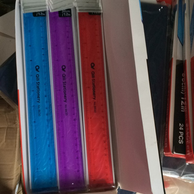 Combo 50C Thước Kẻ Dẻo 30Cm