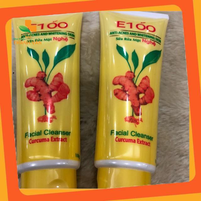 [Chất lượng] Sữa Rửa Mặt E100 Tinh Chất Nghệ 100G Cao cấp