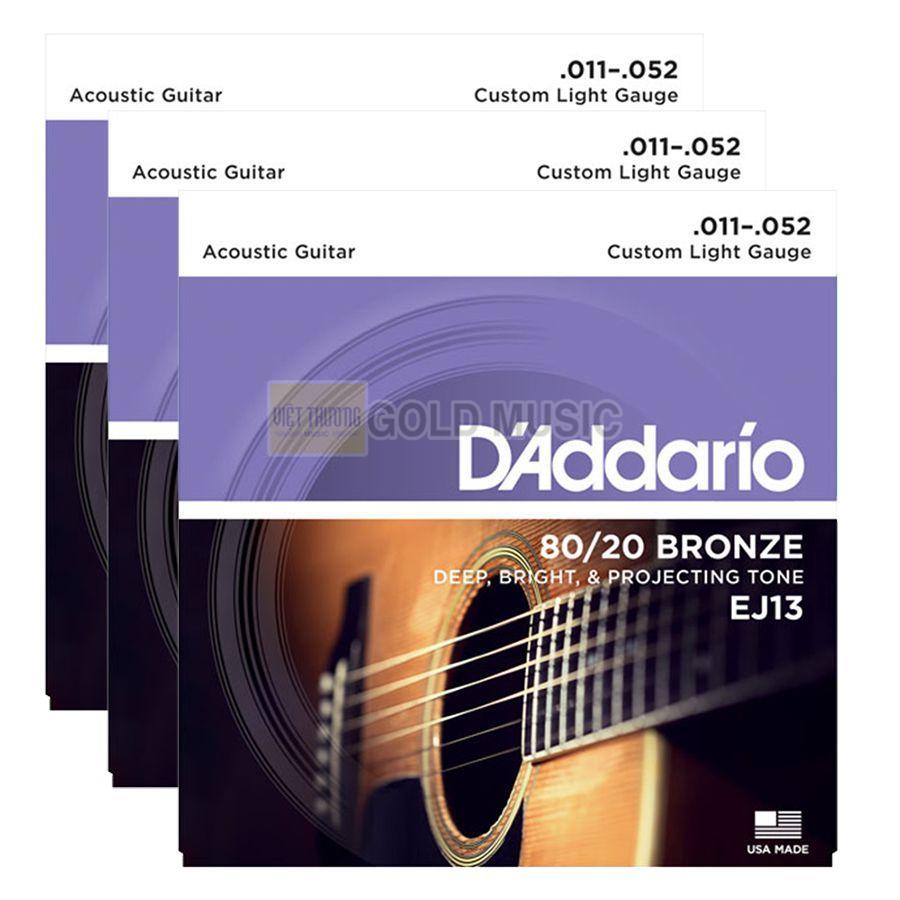 Dây Đàn Guitar Acoustic - D'Addario EJ13