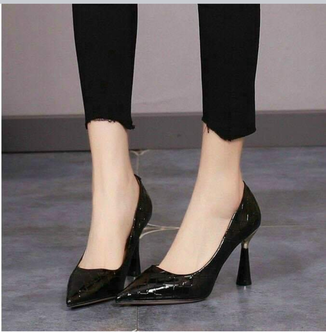 Giày cao gót RS164 màu đen