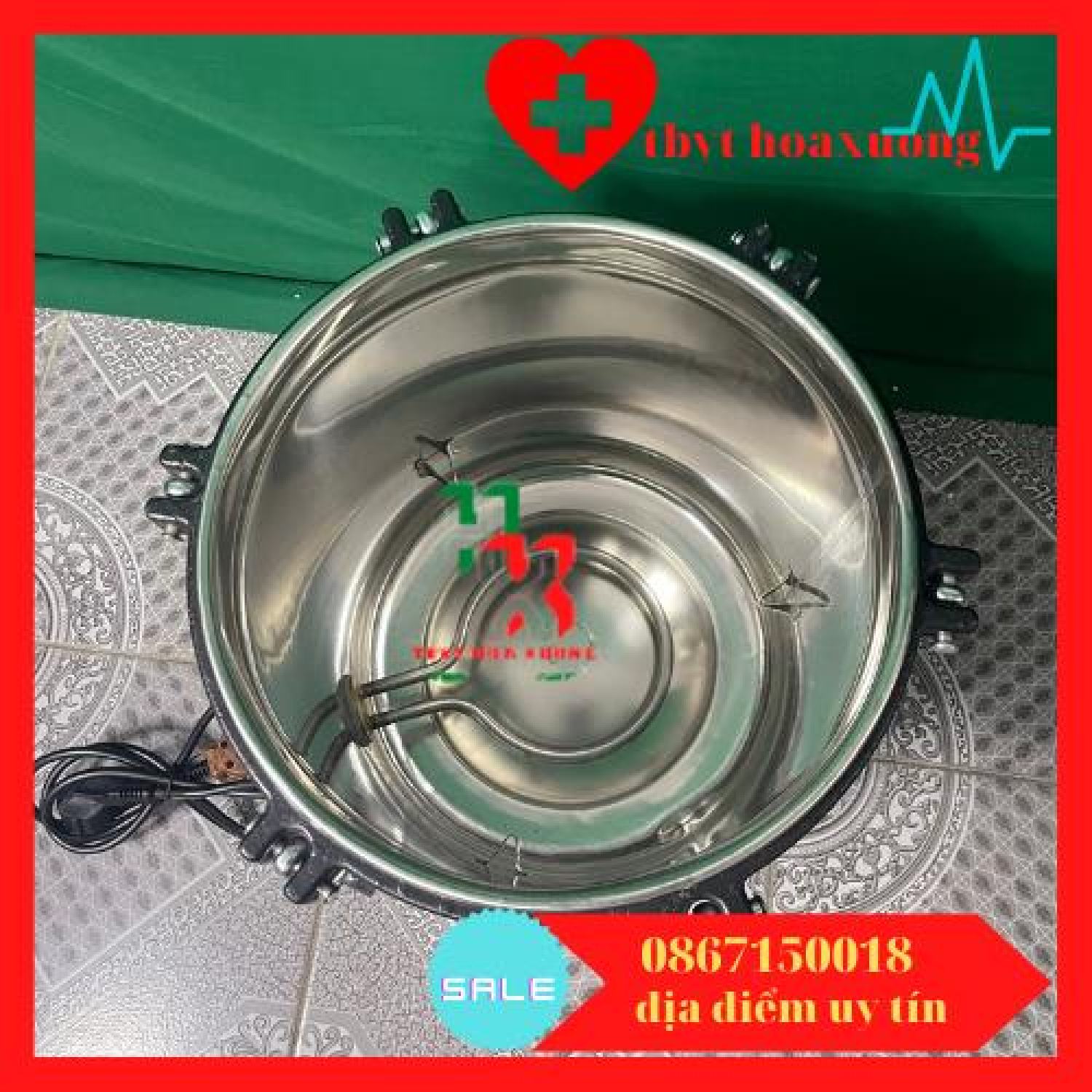 nồi hấp ướt tiệt trùng 18 lít