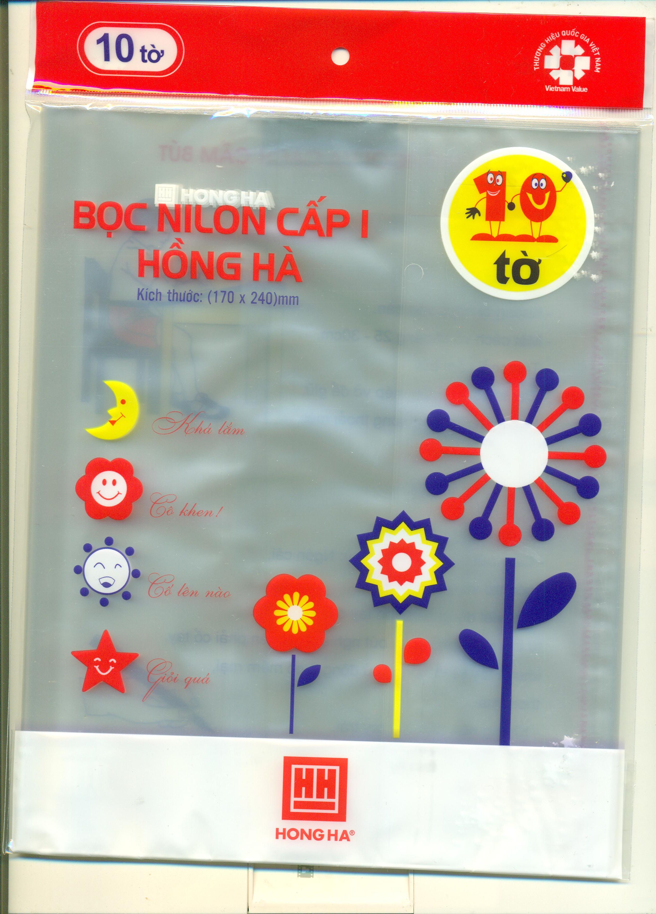 Bọc nilon cấp 1 Hồng Hà mm