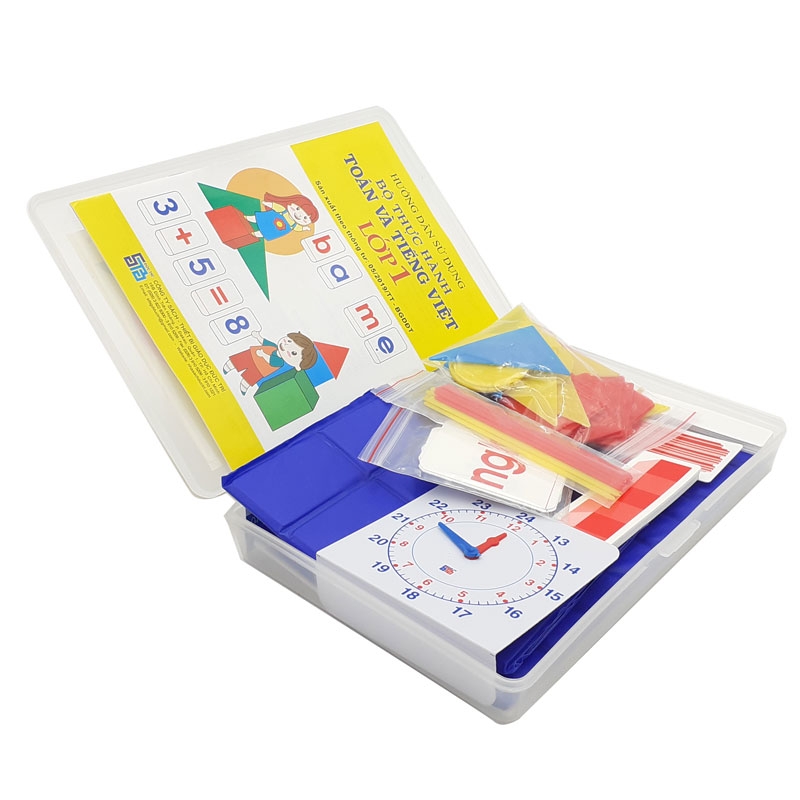 Bộ Thực Hành Toán Và Tiếng Việt Lớp 1 - Phần 1 (2020)
