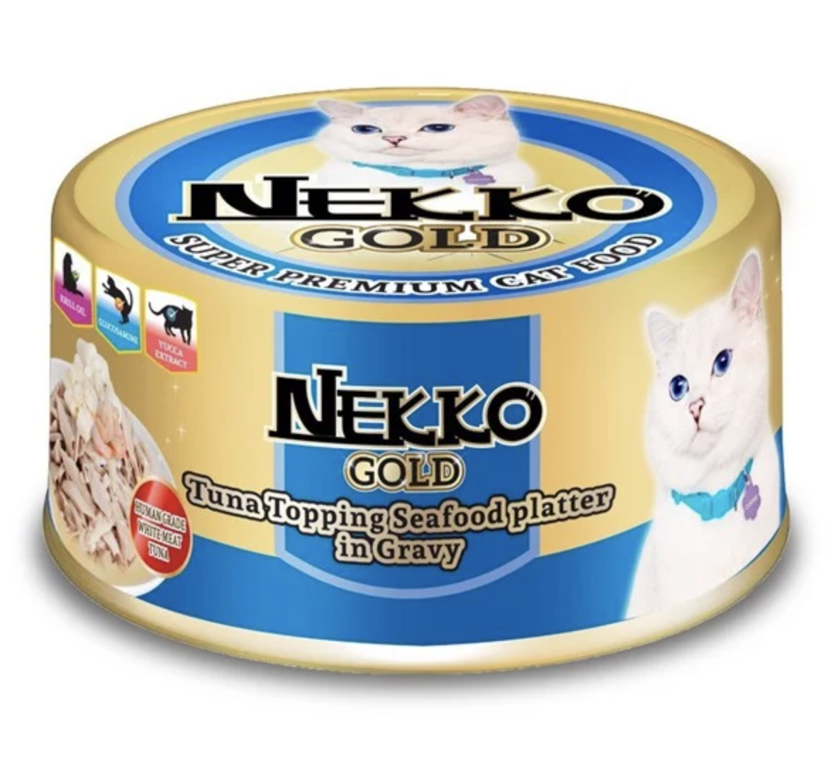 [Chính hãng] Pate Nekko Gold Cho Mèo Mọi Lứa Tuổi - Lon 85g