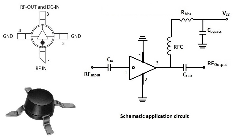 IC Khuếch đại siêu cao tần RF