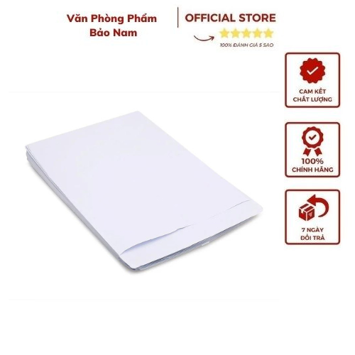 Phong bì trắng khổ A4 định lượng 120gms